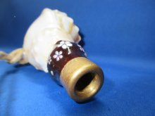 他の写真3: 新バージョン　祭りほら貝ミニ  黄金の吹口　桜吹雪